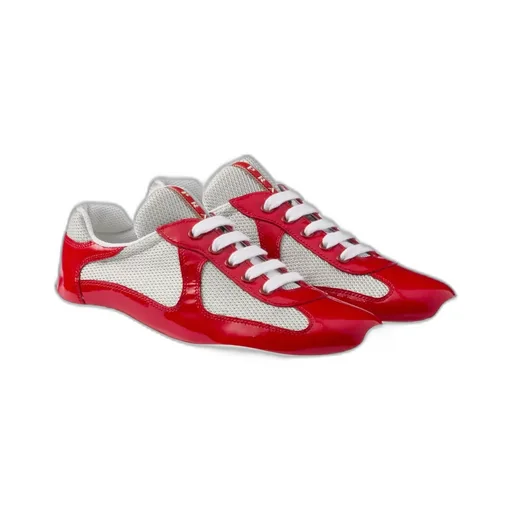 Prada America's Cup Biker Fabric Sneakers