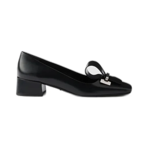 Brushed Leather Pumps
