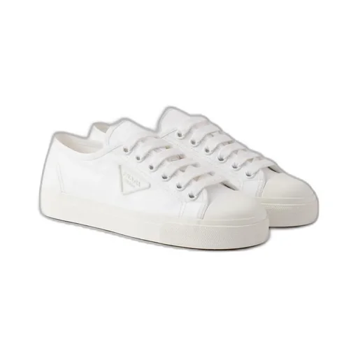 Cotton Gabardine Sneakers
