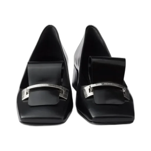 Brushed Leather Pumps
