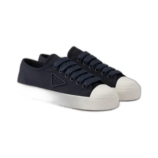 Cotton Gabardine Sneakers