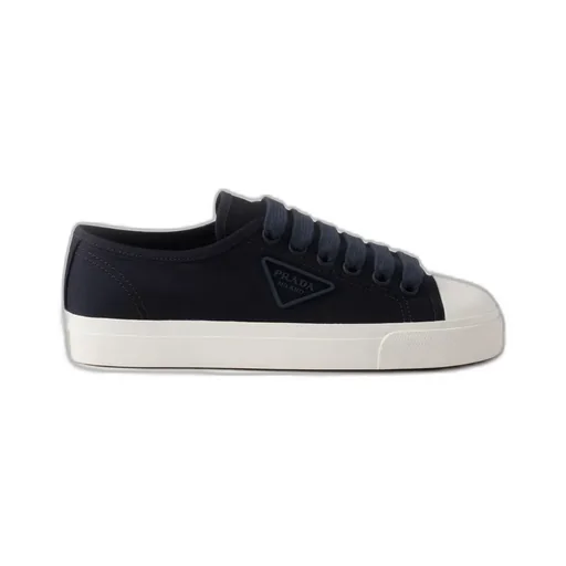 Cotton Gabardine Sneakers