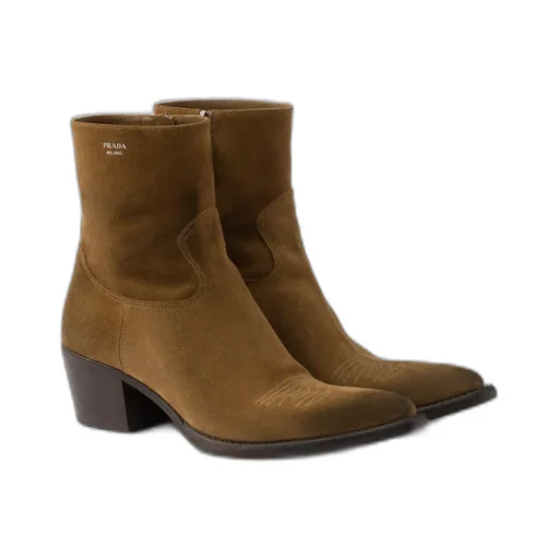 Suede Booties