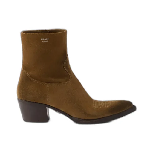 Suede Booties