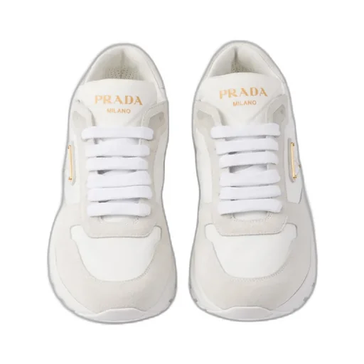 Prax 2.0 Re-Nylon And Suede Sneakers
