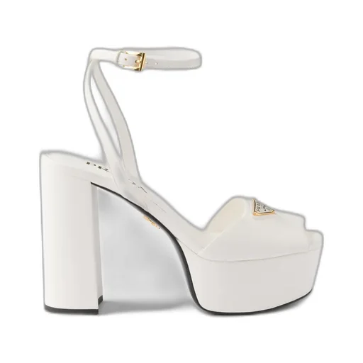 Nappa Leather Platform Sandals