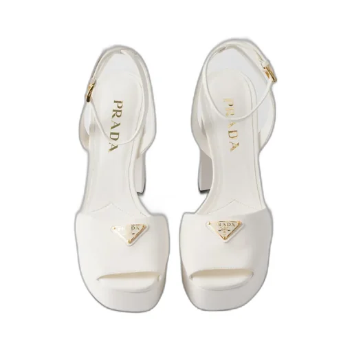 Nappa Leather Platform Sandals