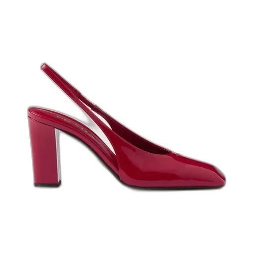Patent Leather Slingback Pumps