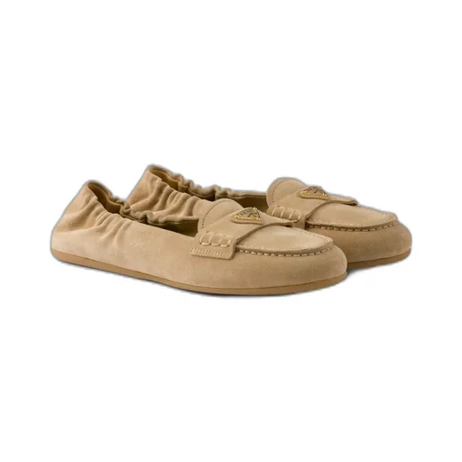 Suede Loafers