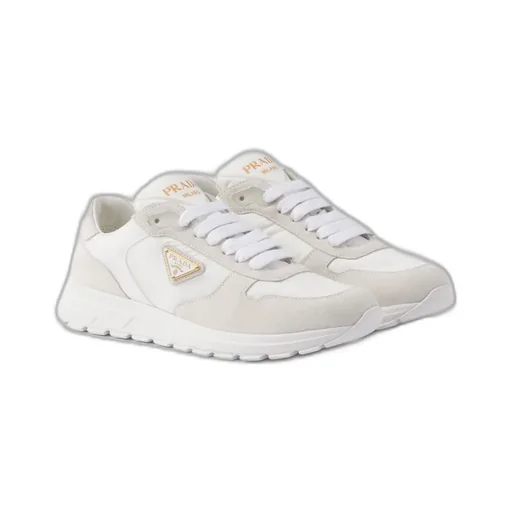 Prax 2.0 Re-Nylon And Suede Sneakers