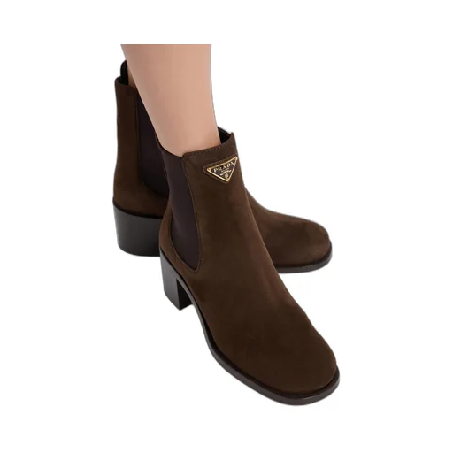 Suede Booties