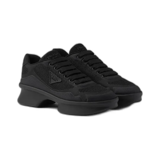 Re-Nylon And Mesh Fabric Sneakers