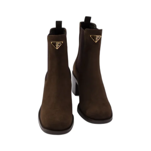 Suede Booties