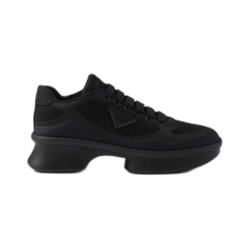 Re-Nylon And Mesh Fabric Sneakers