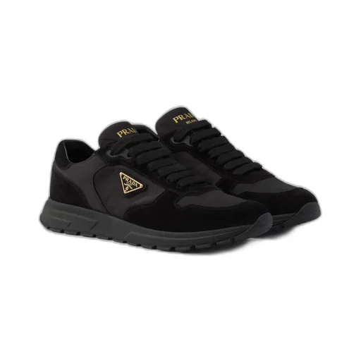 Prax 2.0 Re-Nylon And Suede Sneakers