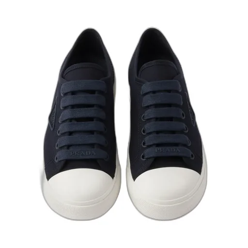 Cotton Gabardine Sneakers