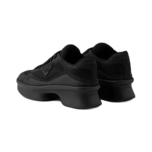 Re-Nylon And Mesh Fabric Sneakers