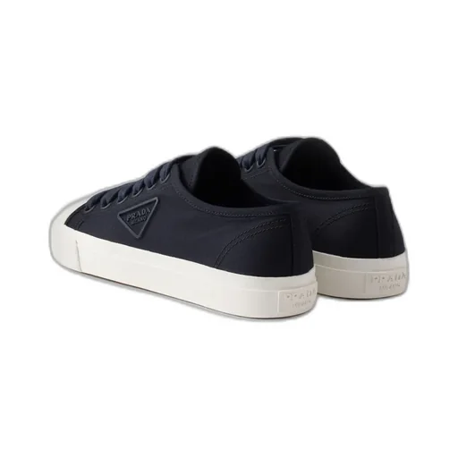 Cotton Gabardine Sneakers
