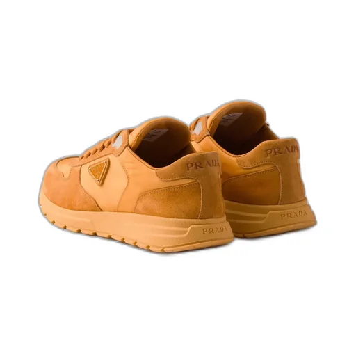 Prax 2.0 Re-Nylon And Suede Sneakers