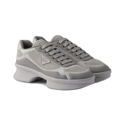 Re-Nylon And Mesh Fabric Sneakers