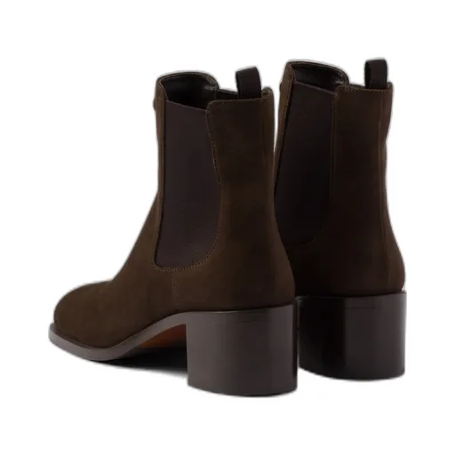 Suede Booties