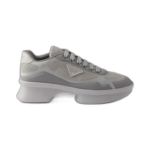 Re-Nylon And Mesh Fabric Sneakers