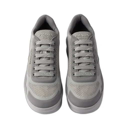 Re-Nylon And Mesh Fabric Sneakers