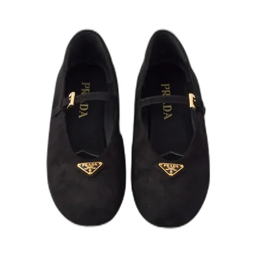 Suede Ballerinas
