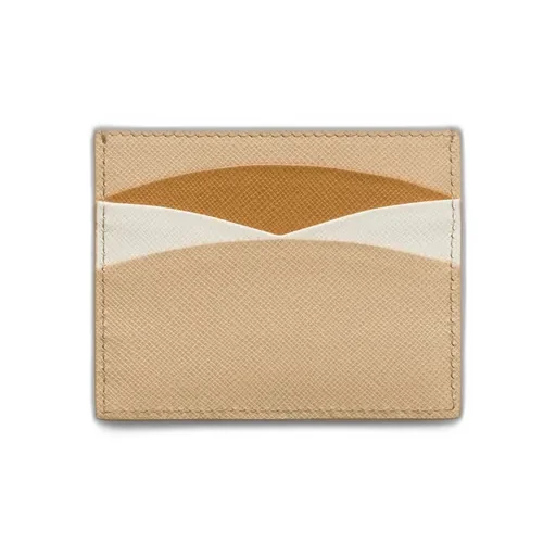 Saffiano Leather Card Holder