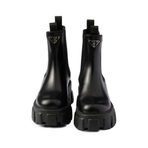 Monolith Brushed Leather Chelsea Boots