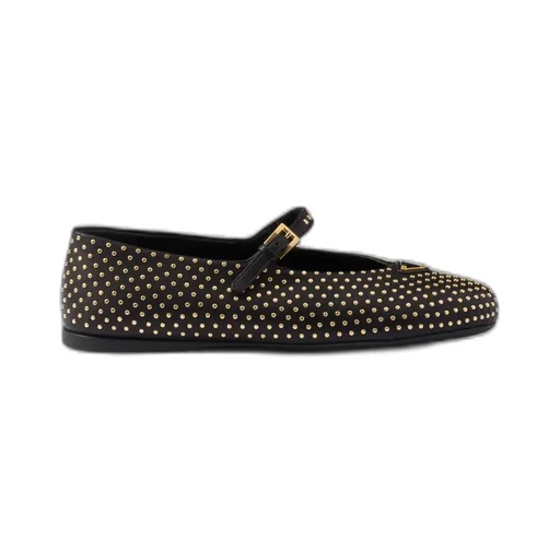 Nappa Leather Ballerinas With Studs
