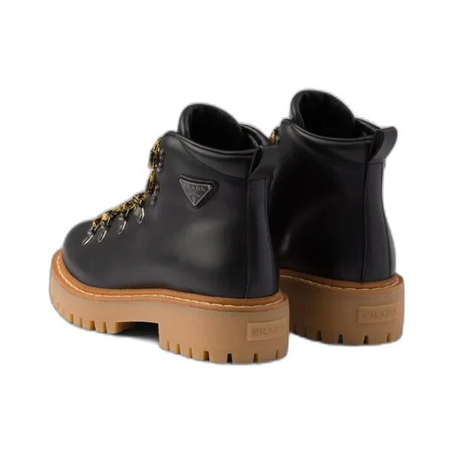 Leather Laced Booties