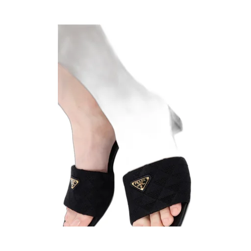 Embroidered Fabric Sandals