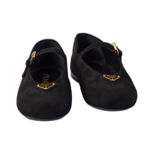 Suede Ballerinas