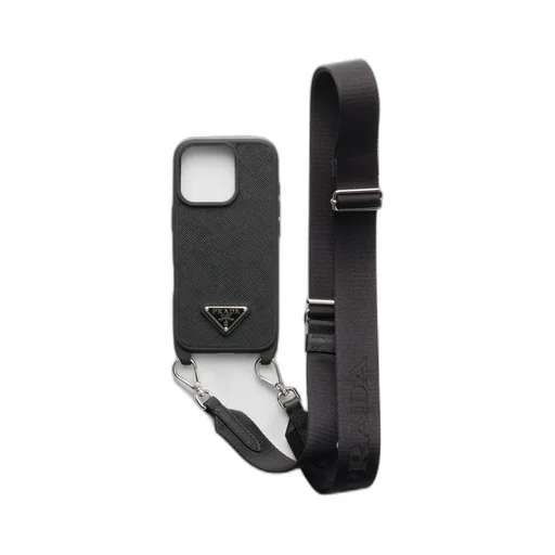 Saffiano Leather Case For Iphone 16 Pro