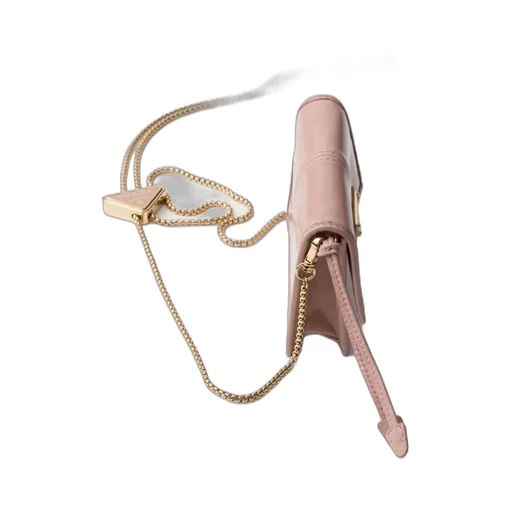 Leather Card Holder With Shoulder Strap