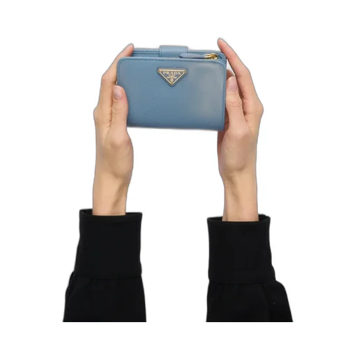 Small Saffiano Leather Wallet