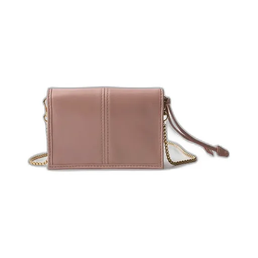Leather Card Holder With Shoulder Strap