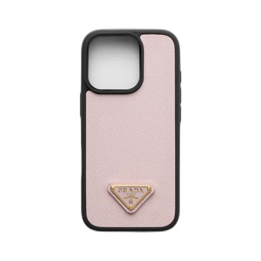Saffiano Leather Case For Iphone 16 Pro