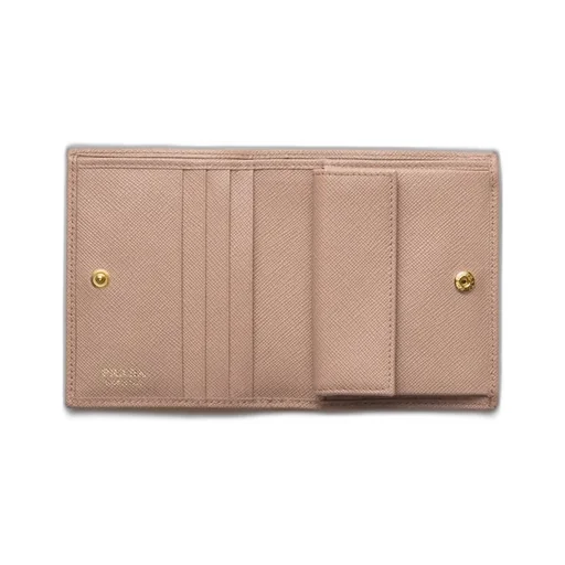 Small Saffiano Leather Wallet