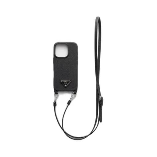 Saffiano Leather Case For Iphone 16 Pro