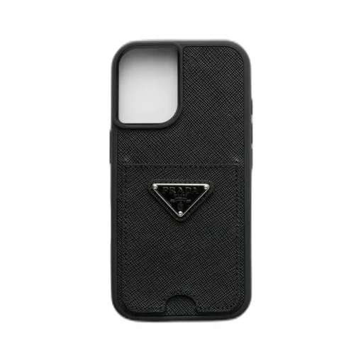 Saffiano Leather Case For Iphone 16