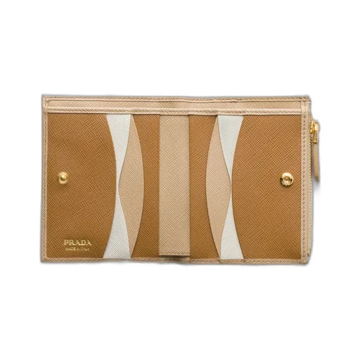 Small Saffiano Leather Wallet