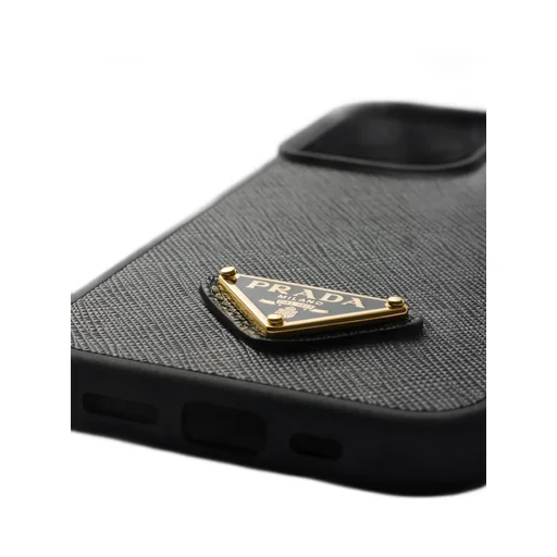 Saffiano Leather Case For Iphone 16