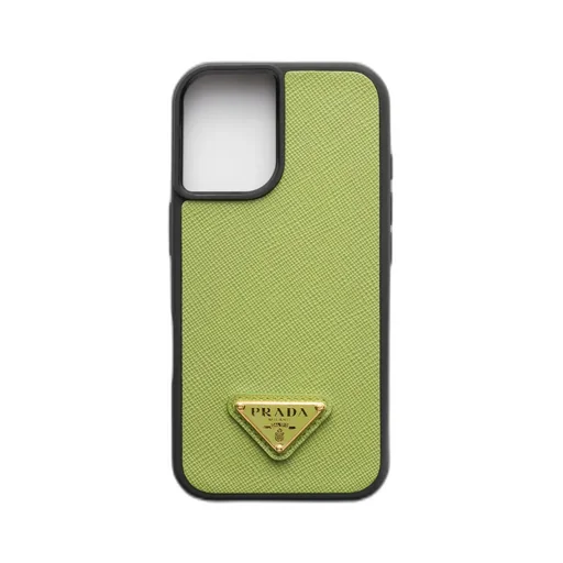 Saffiano Leather Case For Iphone 16