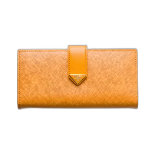 Large Saffiano And Smooth Leather Wallet