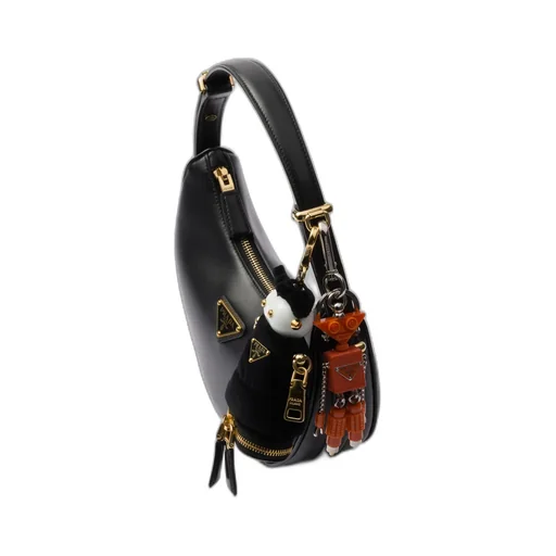 Robot Saffiano Leather Bag Charm