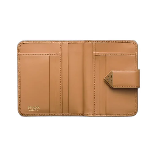 Small Saffiano And Smooth Leather Wallet