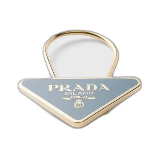 Enameled Metal Key Ring