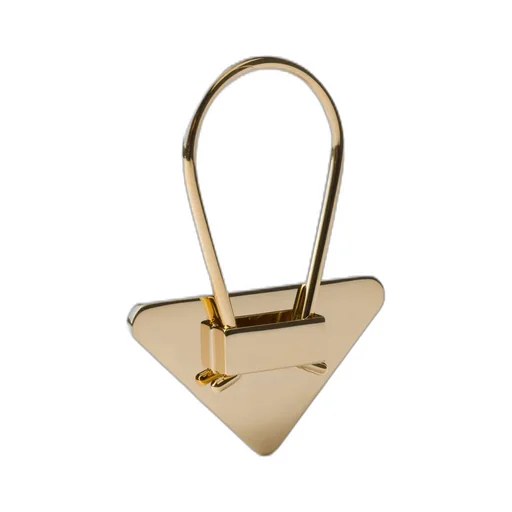 Enameled Metal Key Ring